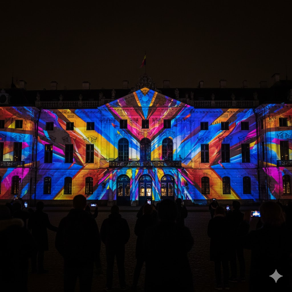 Mapping 3D na budynku